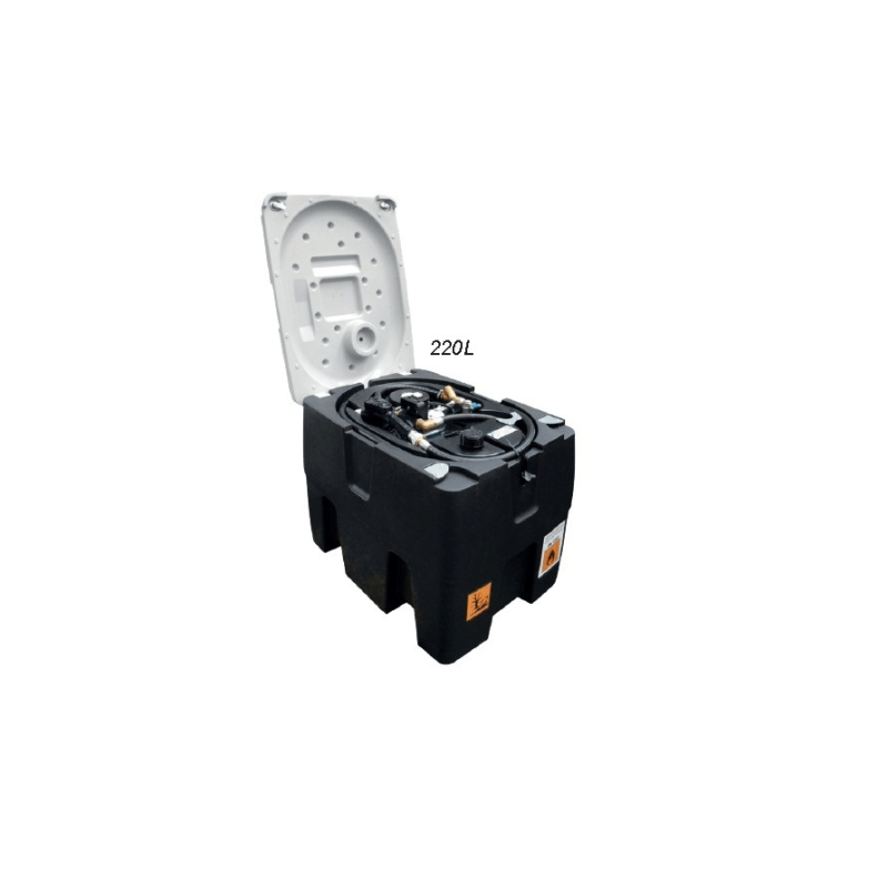 Bazin motorina transportabil ADR 220L complet echipat 12V ADAM