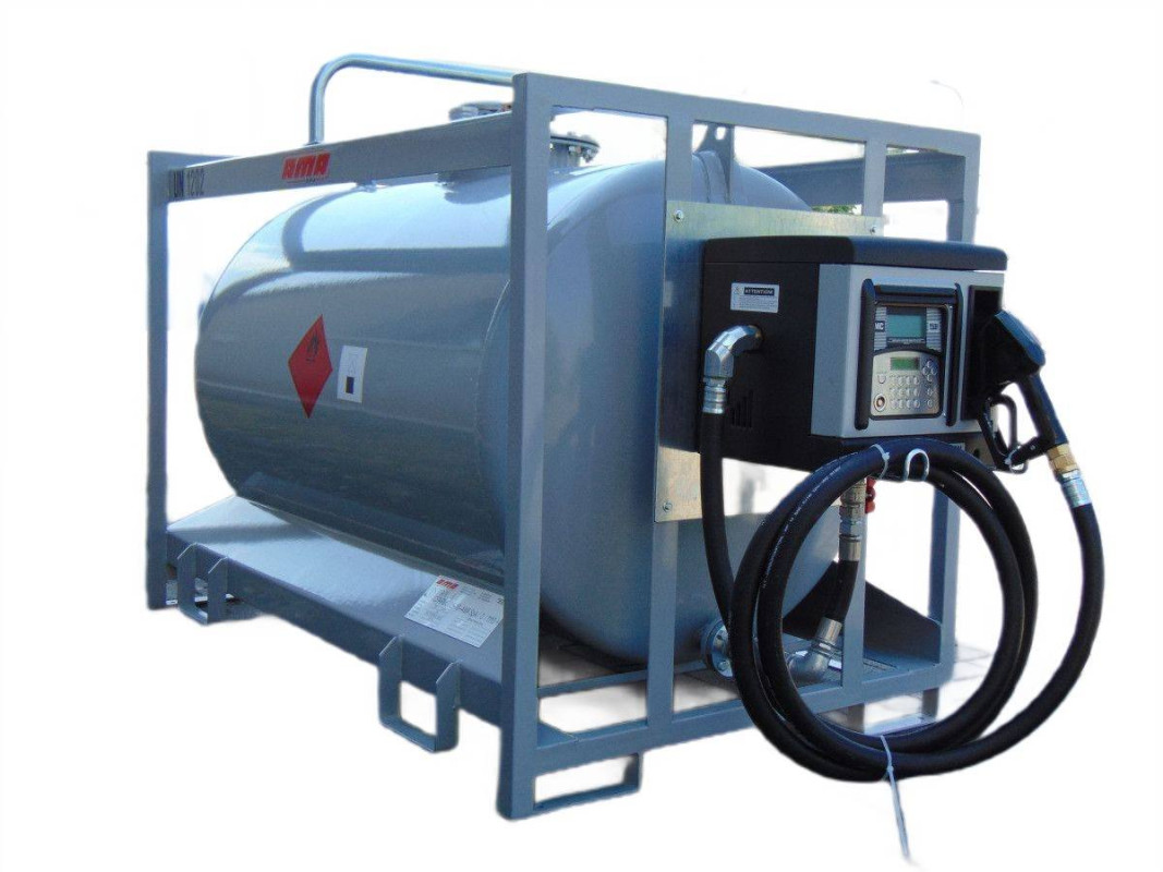 REZERVOR TRANSPORTABIL -ADR-920l, CU POMPA CU GESTIUNE CUBE 70 MC 2.0