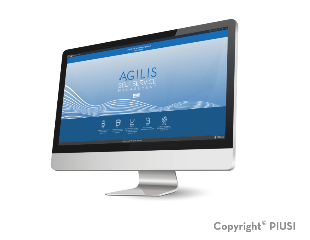 Program gestiune alimentari Self Service Management AGILIS PIUSI